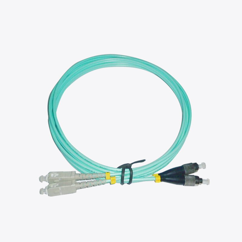 Kabel patch serat optik dupleks fc-sc