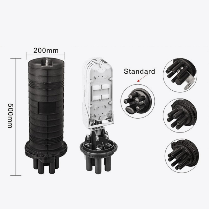 T6-116H-A 96 Core Fiber Optic Splice Closure